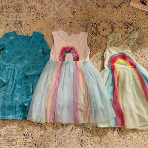 Girls Dresses Bundle - Disney, Cat & Jack, etc.